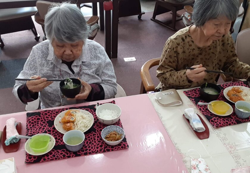 鹿児島 デイサービス 地域密着型通所介護事業 スター倶楽部 赤魚の煮つけ定食