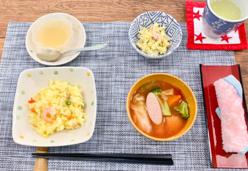 鹿児島 デイサービス スター倶楽部 手作り 昼食 ポトフ