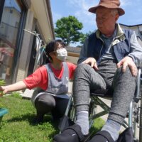 鹿児島ディサービス　園芸活動　野菜