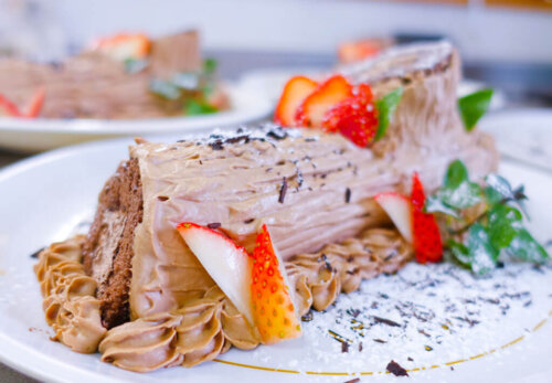 デイサービス 手作り 昼食 スター倶楽部 鹿児島 クリスマスケーキ