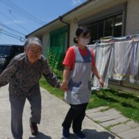 鹿児島ディサービス 菜園収穫 活動