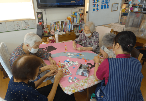 鹿児島デイサービス　創作活動　壁紙