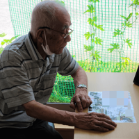 鹿児島ディサービス　誕生日　メッセージカード