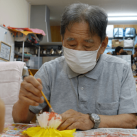 鹿児島ディサービス　創作活動　花