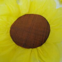 鹿児島デイサービス　スター倶楽部よしの　飾り作り　ひまわり