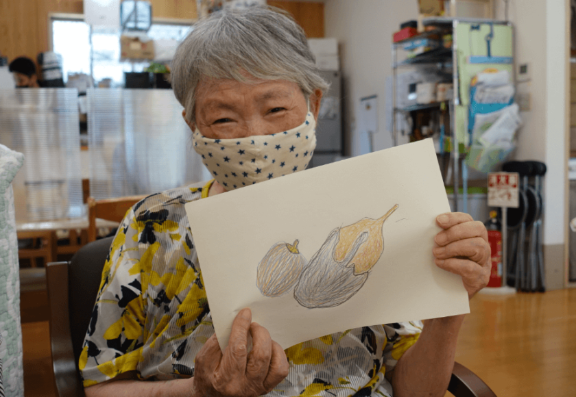 鹿児島ディサービス　写生　完成