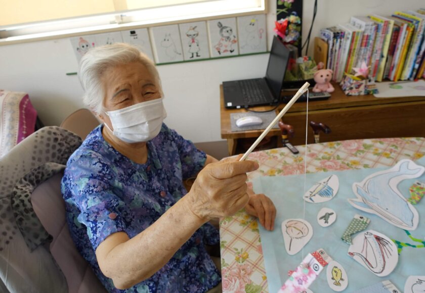 鹿児島デイサービス スター倶楽部よしの レクリエーション 釣り