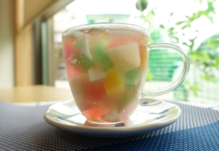 鹿児島ディサービス おやつ フルーツポンチ