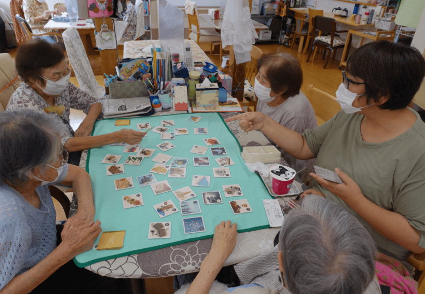鹿児島ディサービス カルタ 活動