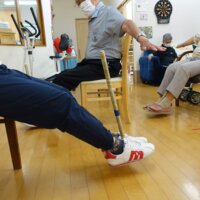 鹿児島デイサービス スター倶楽部よしの レッドコード体操 運動
