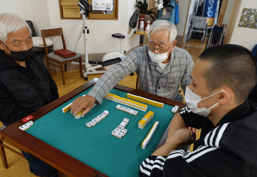 鹿児島ディサービス 麻雀 活動