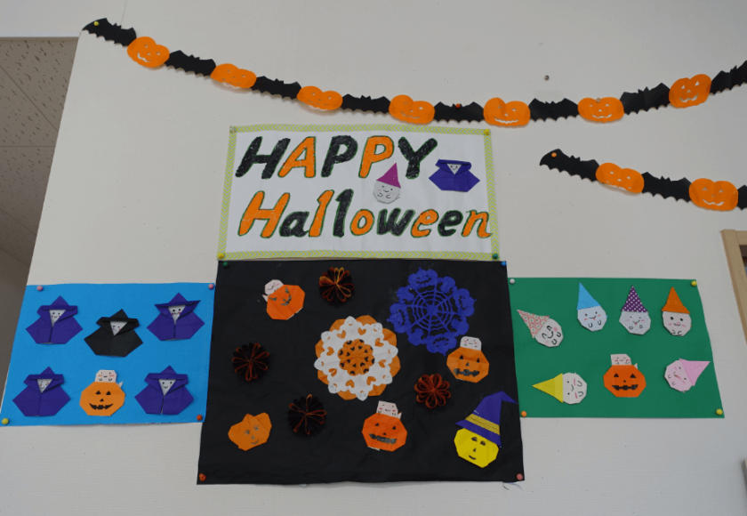 鹿児島ディサービス　ハロウィン　創作活動