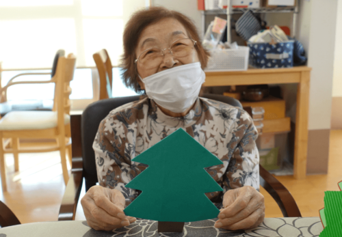 鹿児島ディサービス 創作活動 12月