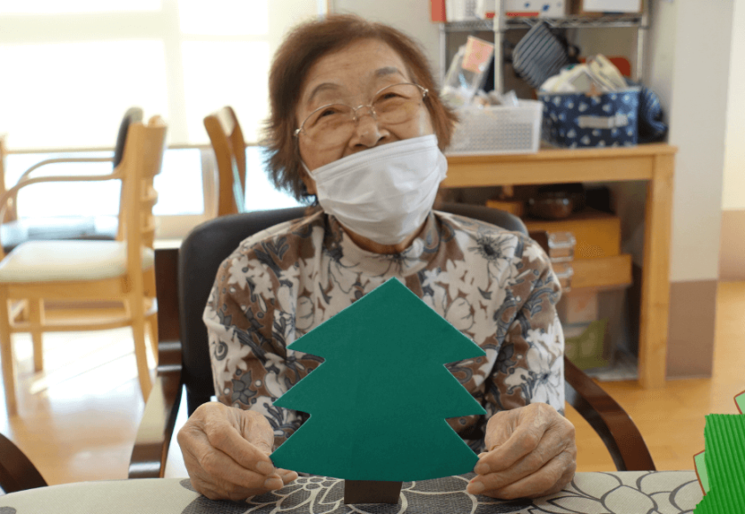 鹿児島ディサービス　創作活動　１２月