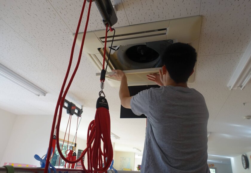 鹿児島デイサービス　大掃除　年末