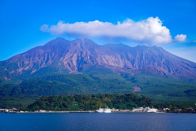 鹿児島 デイサービス スター倶楽部 年末年始のお知らせ 2023 桜島