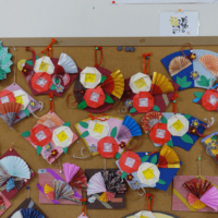 鹿児島ディサービス 正月 作品