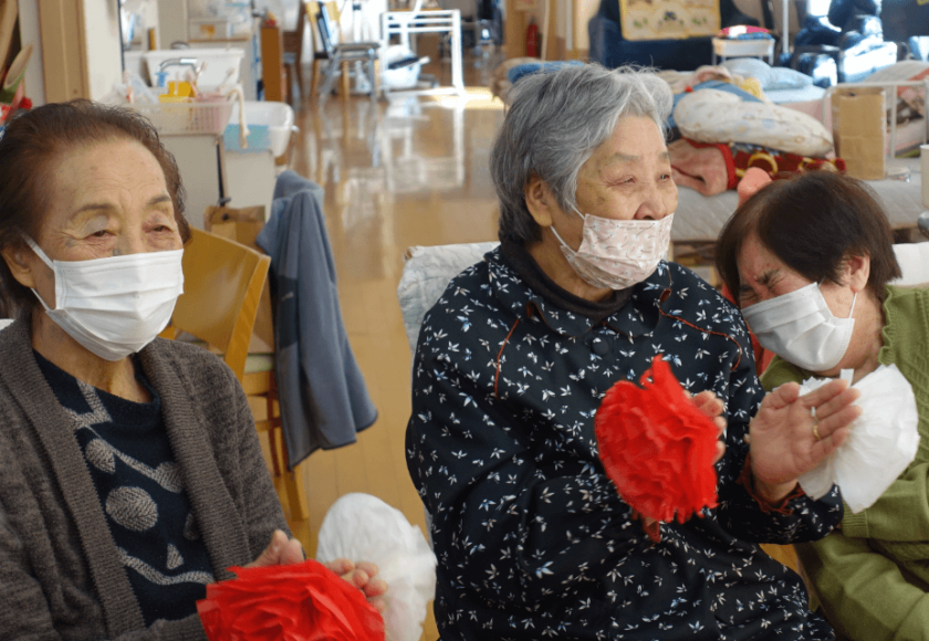 鹿児島ディサービス 活動 笑い