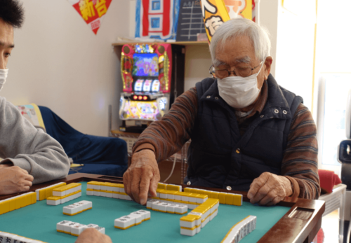 鹿児島ディサービス 麻雀 活動