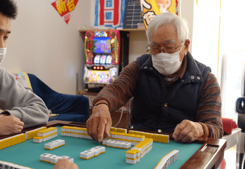 鹿児島ディサービス 麻雀 活動