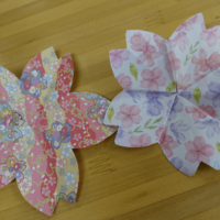 鹿児島ディサービス 創作活動 桜