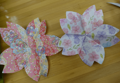 鹿児島ディサービス 創作活動 桜