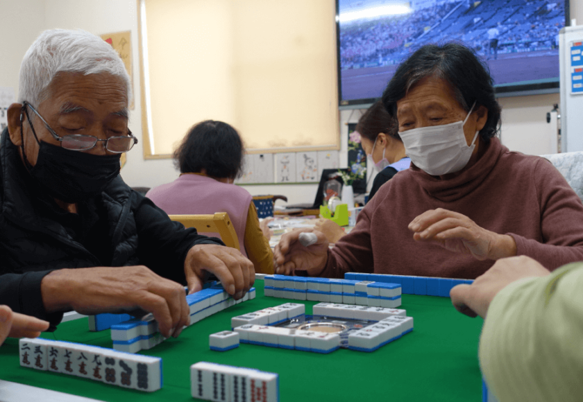 鹿児島ディサービス　麻雀　初体験