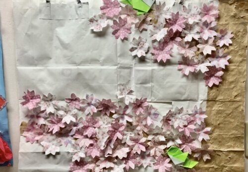 4月壁紙、未完成