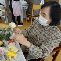 鹿児島ディサービス　花生け　手入れ