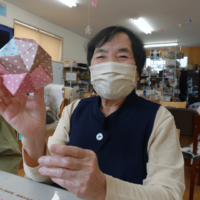 鹿児島ディサービス　折り紙　活動