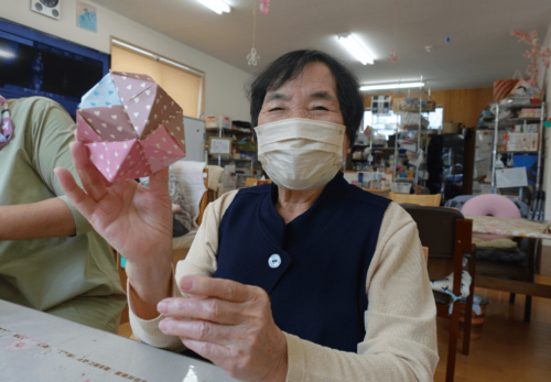 鹿児島ディサービス 折り紙 活動