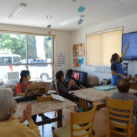 鹿児島ディサービス　音楽活動　合唱