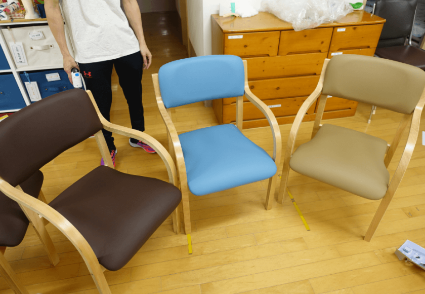 鹿児島ディサービス 椅子 作成