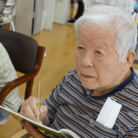 鹿児島ディサービス　脳トレ活動　漢字