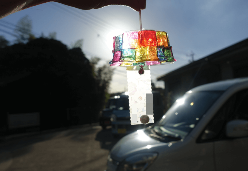 鹿児島ディサービス創作活動　風鈴