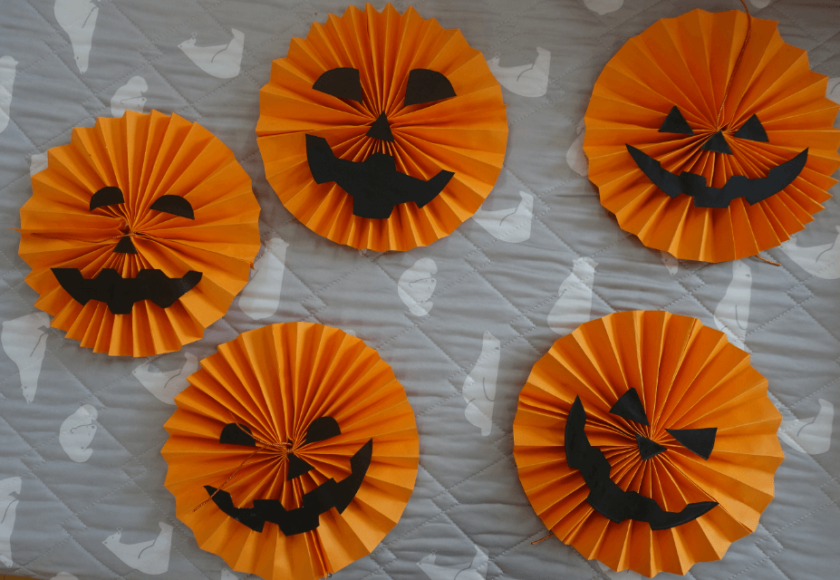 鹿児島ディサービス　創作活動　ハロウィン