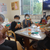 鹿児島デイサービス　創作活動　秋の味覚