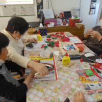 鹿児島ディサービス 創作活動 クリスマス