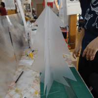 鹿児島ディサービス 創作活動 スタッフ準備