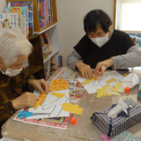 鹿児島ディサービス 壁紙 創作活動