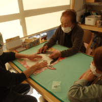 鹿児島ディサービス 福笑い 新春