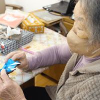 鹿児島ディサービス　創作活動　節分
