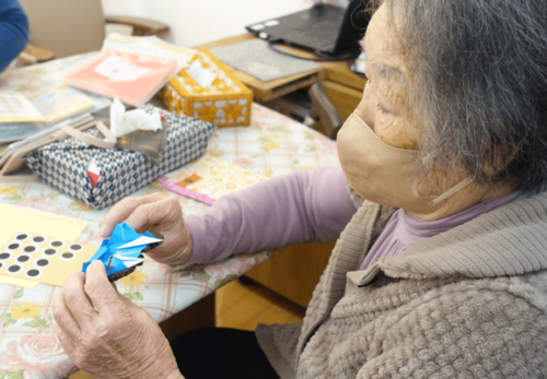 鹿児島ディサービス　創作活動　節分