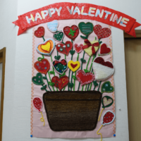 鹿児島ディサービス バレンタイン 壁紙