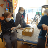 鹿児島ディサービス　雛人形　飾り