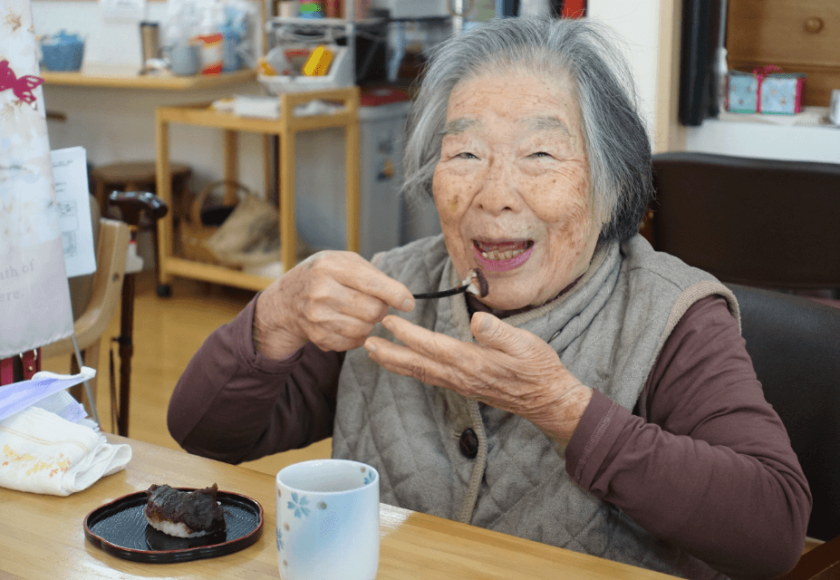 鹿児島デイサービス 牡丹餅 お彼岸