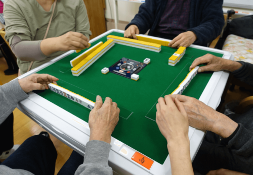 鹿児島デイサービス　麻雀　１位決定