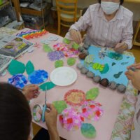 鹿児島デイサービス　創作活動　壁紙　６月