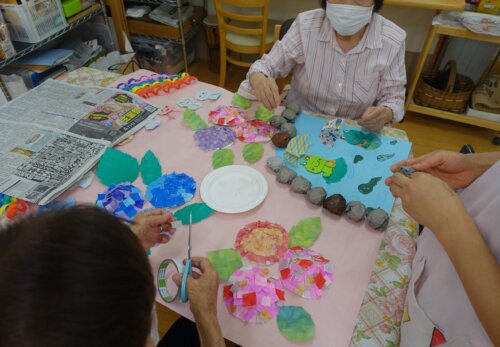 鹿児島デイサービス 創作活動 壁紙 6月