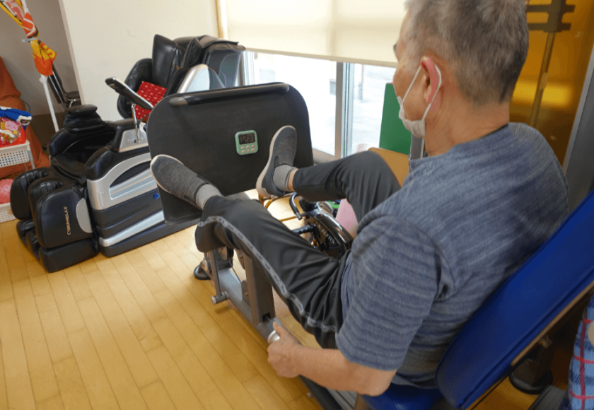 鹿児島ディサービス マシン 運動